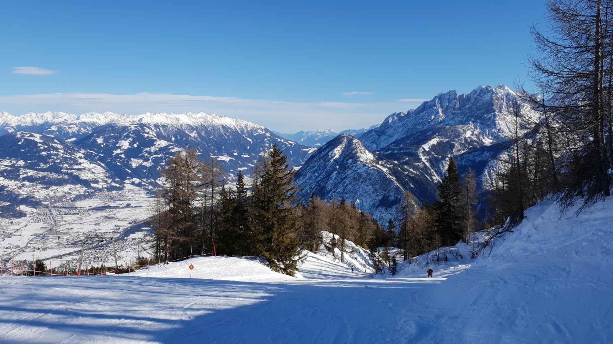 Ferienwohnung Dolomitenpanorama Oberlienz Dış mekan fotoğraf