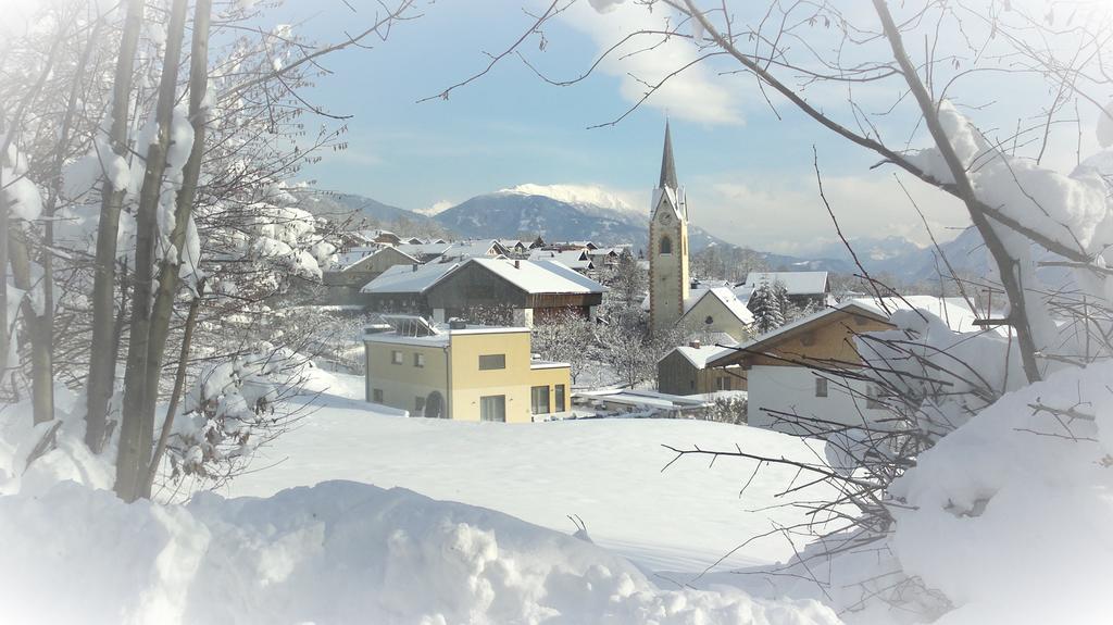 Ferienwohnung Dolomitenpanorama Oberlienz Dış mekan fotoğraf