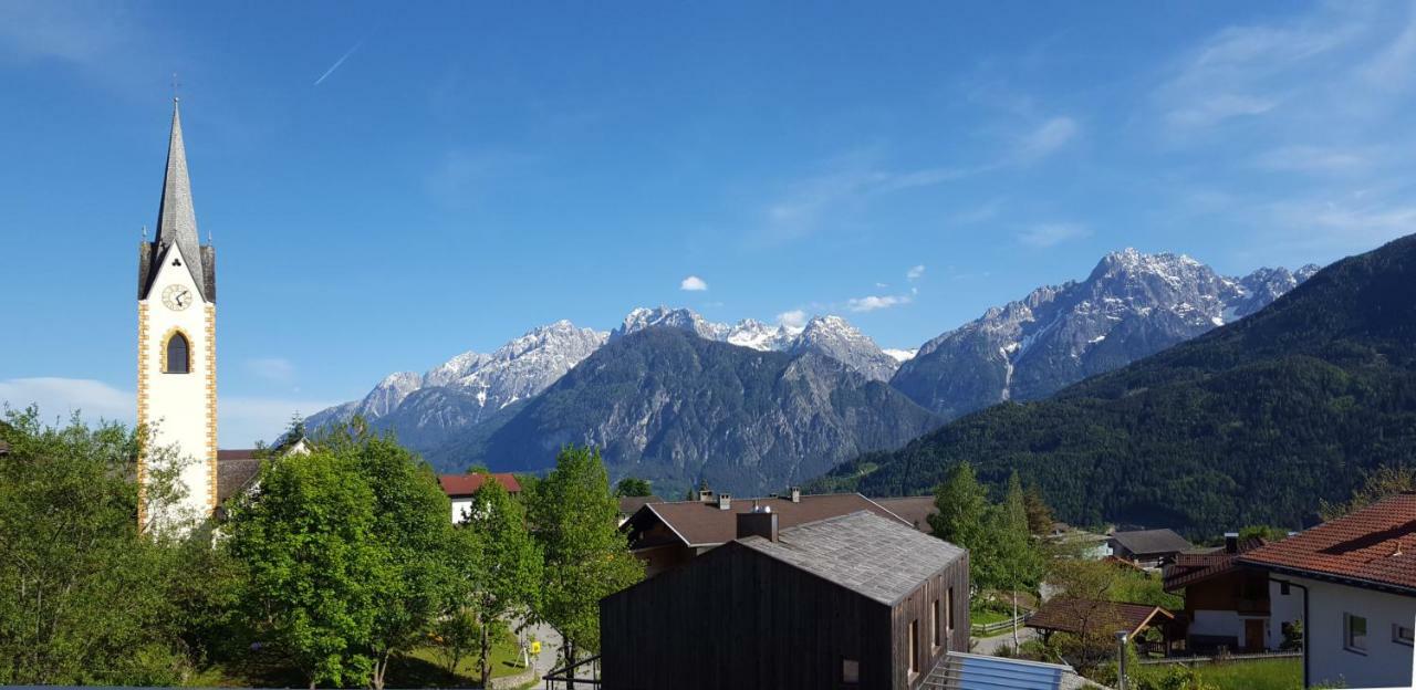 Ferienwohnung Dolomitenpanorama Oberlienz Oda fotoğraf